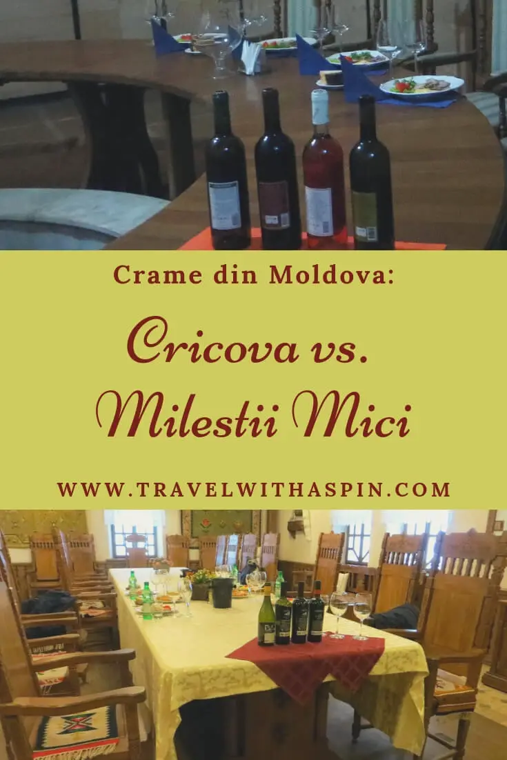Crame din Moldova Cricova vs Milestii Mici