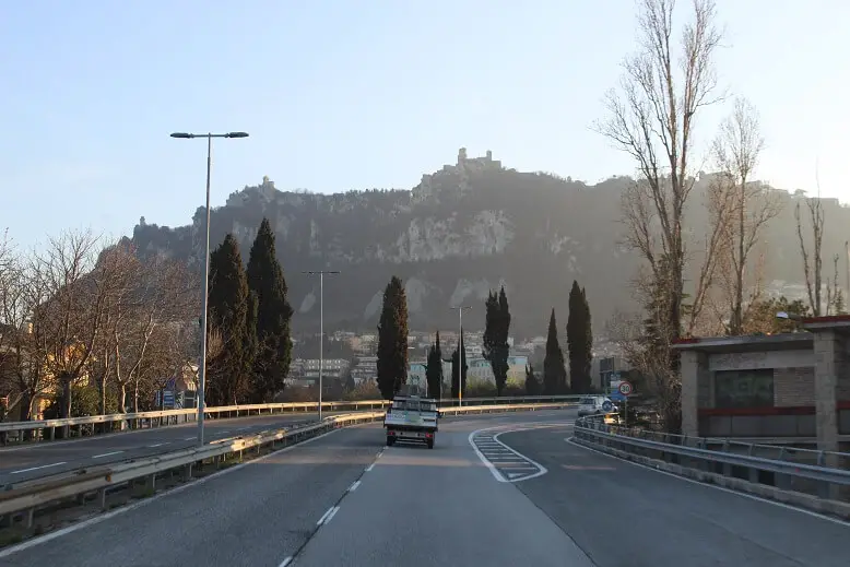 The three towers of San Marino