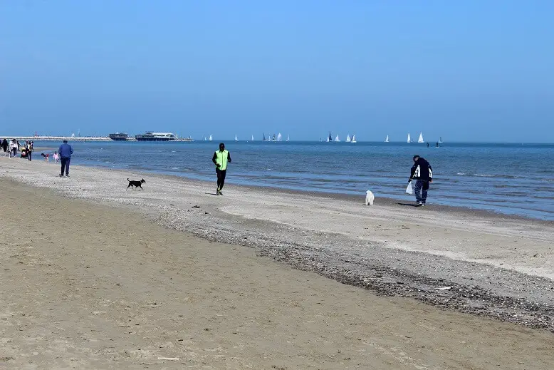 Beach in Rimini