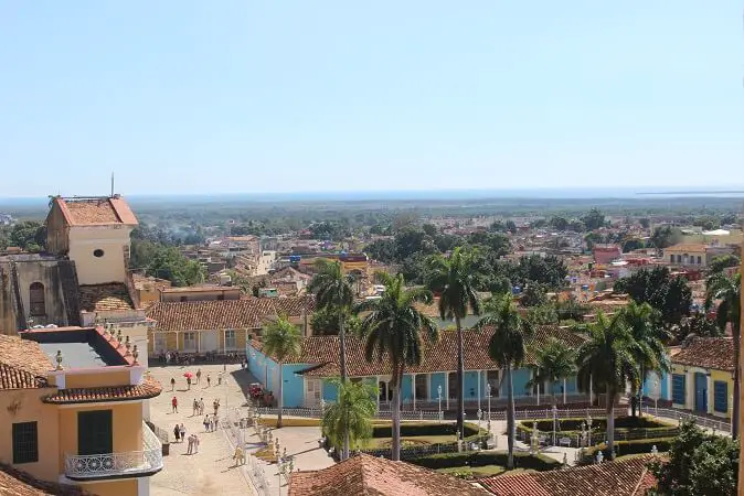 Trinidad from the yellow bell tower