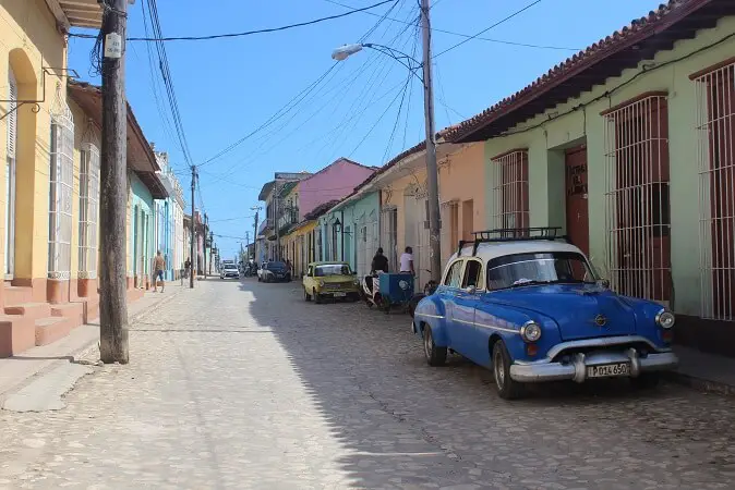 Street in Trinidad, Cuba