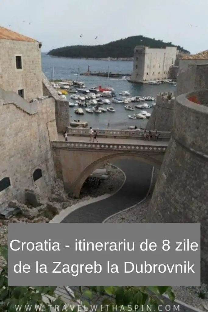 Croatia itinerariu de 8 zile de la Zagreb la Dubrovnik