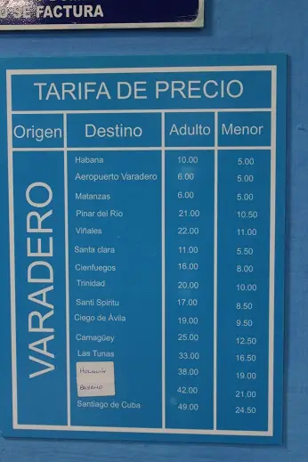 Viazul tickets prices