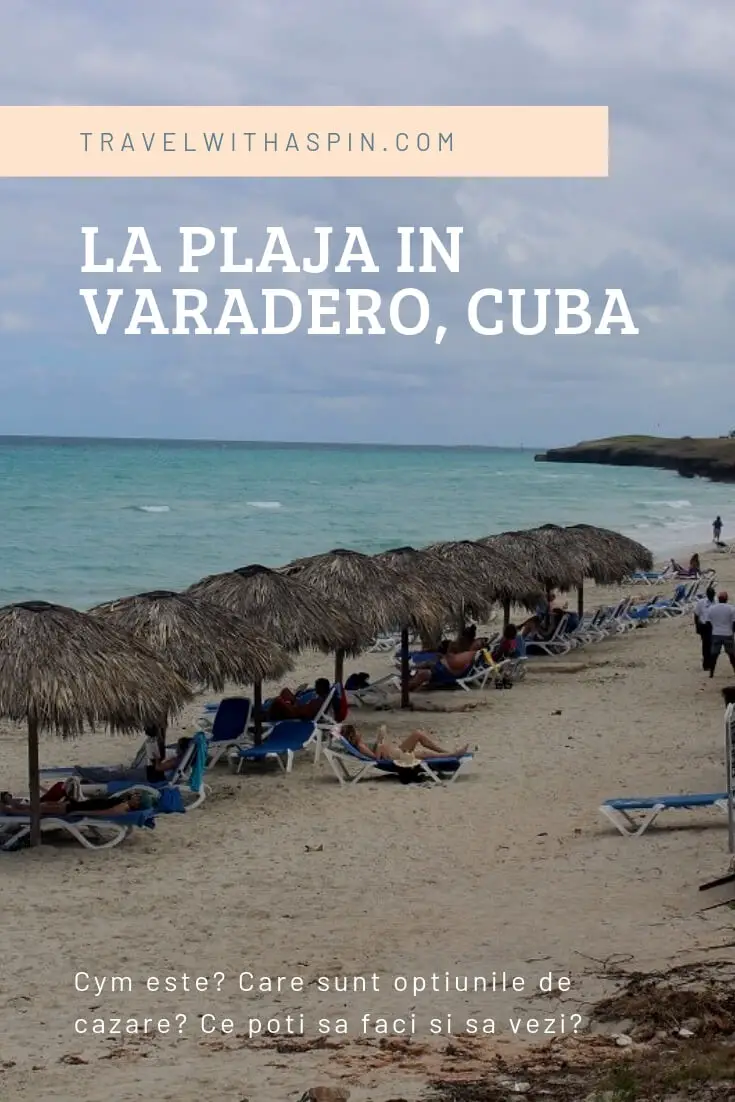 La plaja in Varadero Cuba