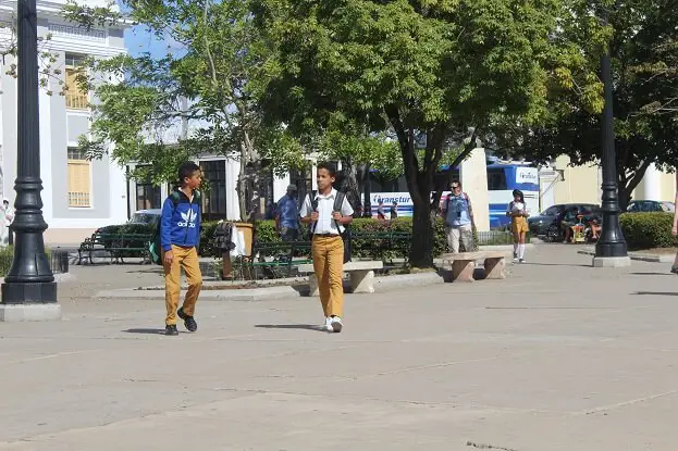 School children Cuba