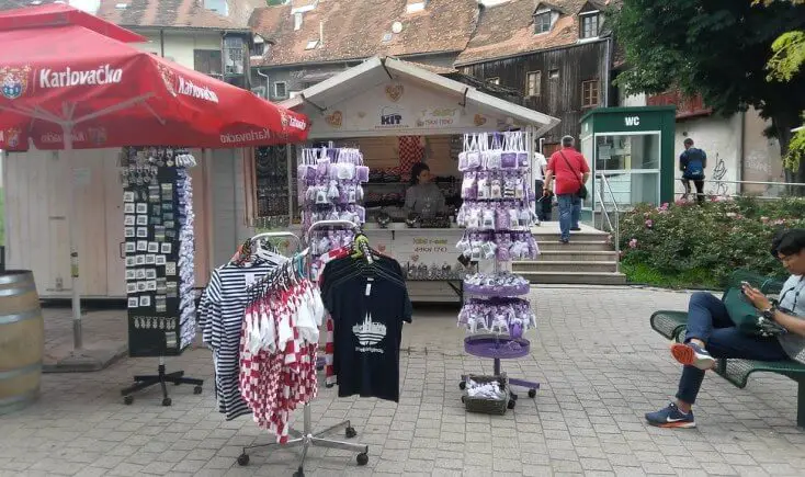 Souvenirs shop, Croatia