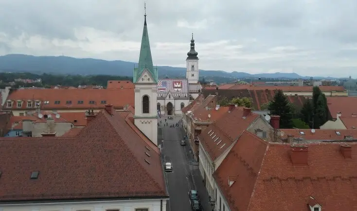 St. Mark's Church, Zagreb, Croatia