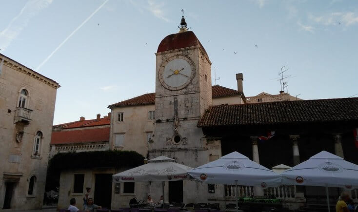 The Tower Clock, Trogir, Croatia