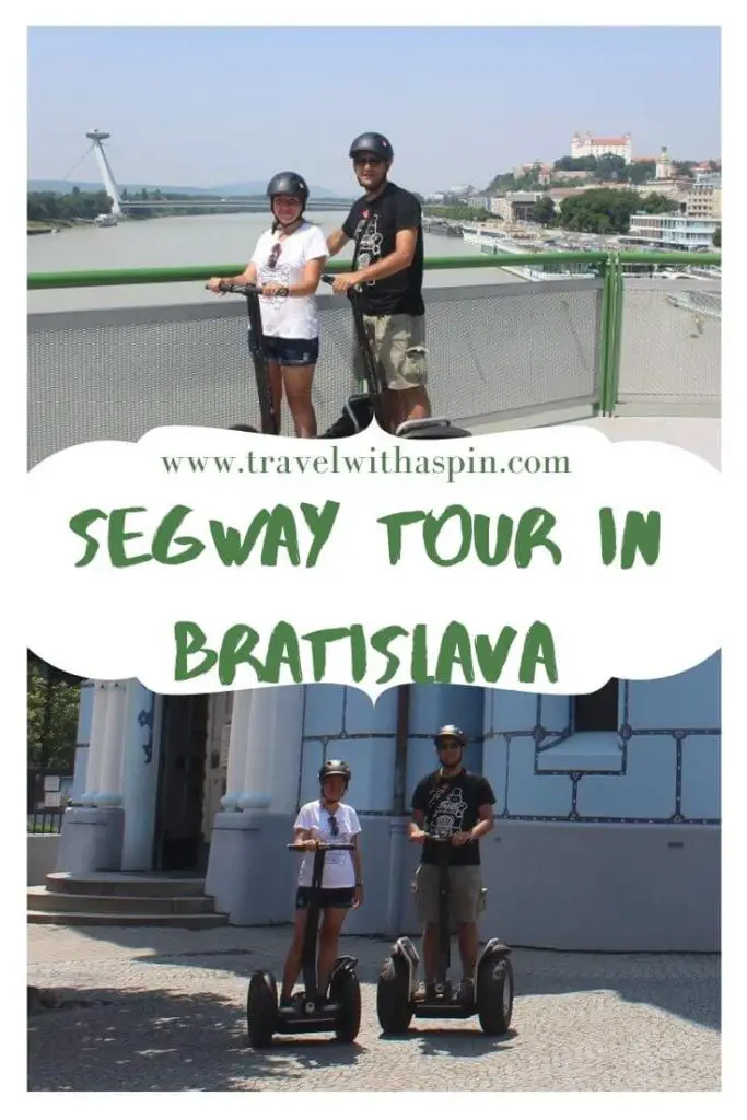 Our segway tour in Bratislava