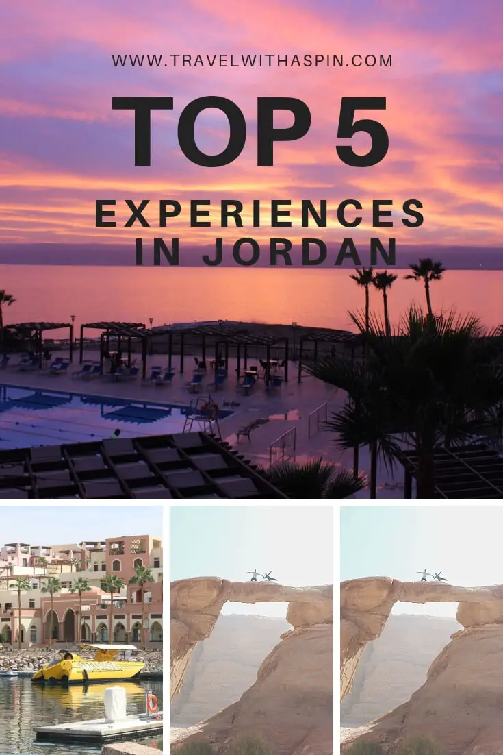 Top 5 experiences to live in Jordan