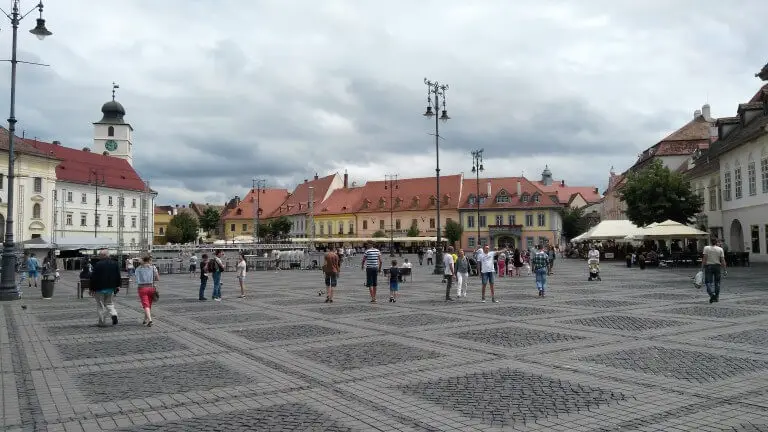 The Big Square in Sibiu