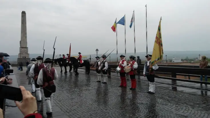 The change of guards, Alba-Iulia