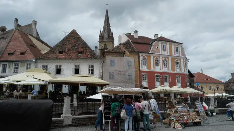 The Small Square, Sibiu
