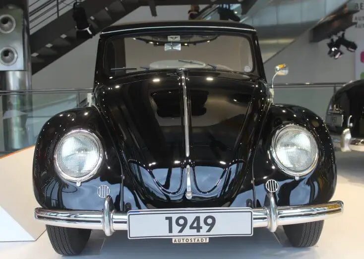 Vintage cars at Wolfsburg, Germany Vintage cars at Autostadt, Wolfsburg, Germany