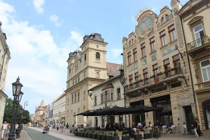 Slavia - one of the finest restaurants in Kosice