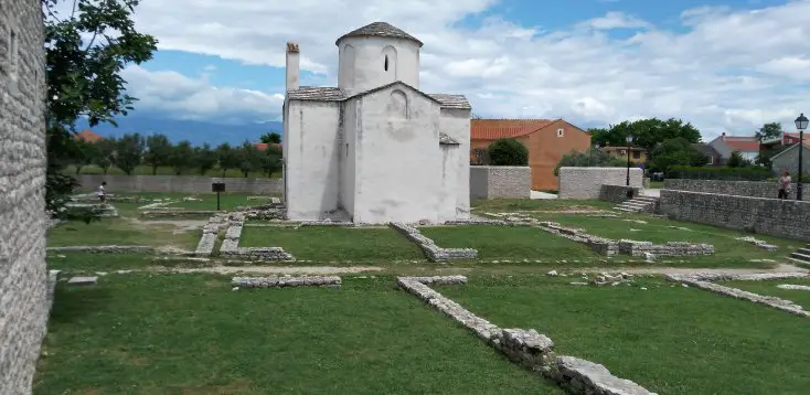 The church of Holy Cross, Croatia