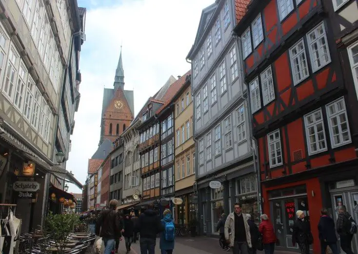 The Old City Center, Hanover, Germany