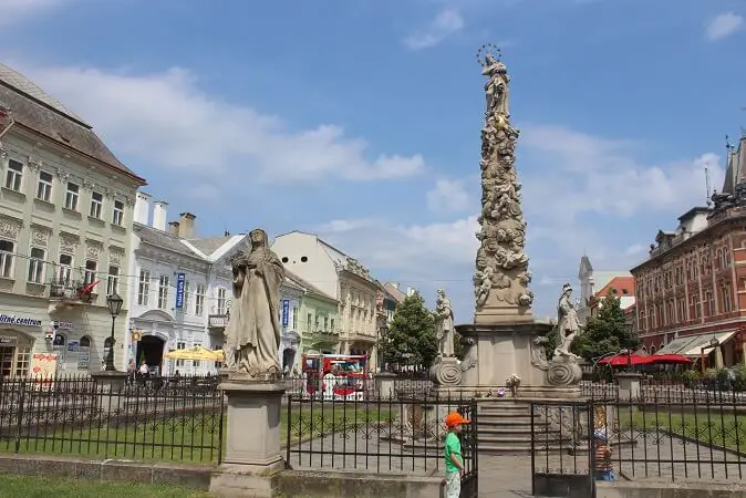 The Plague Column in Kosice